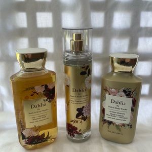 Bath and Body Works Bundle Dahlia